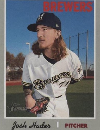 2019 Topps Heritage - Josh Hader #335