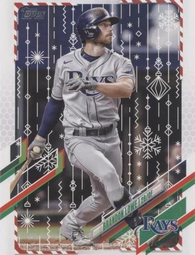 2021 Topps Holiday - Brandon Lowe #HW39