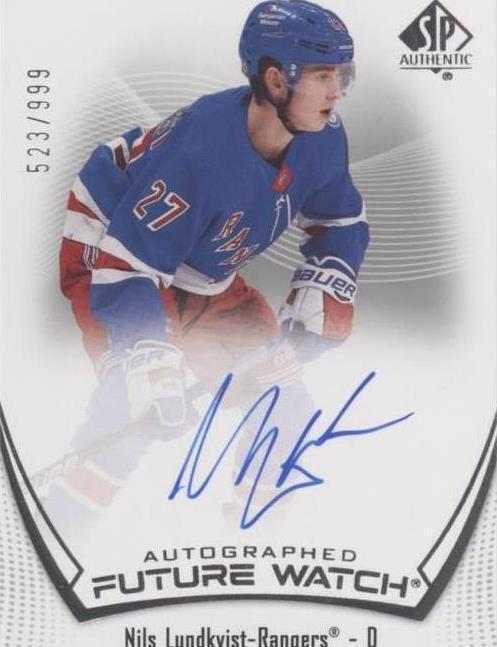 2021-22 SP Authentic - Nils Lundkvist #141