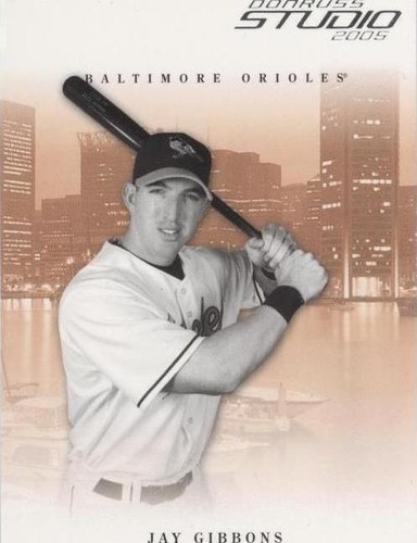 2005 Donruss Studio - Jay Gibbons #36