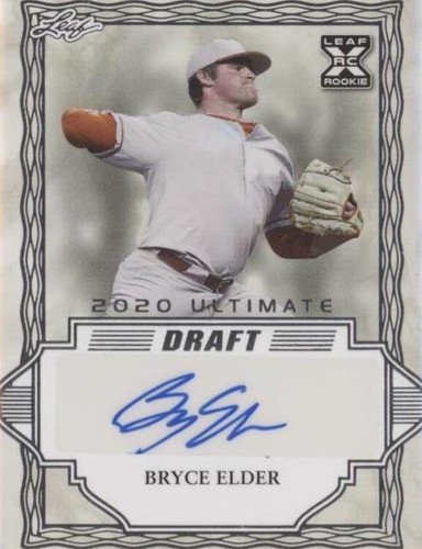 2020 Leaf Ultimate Draft - Bryce Elder #BA-BE1