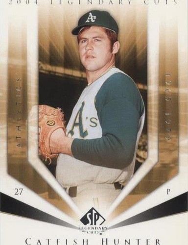2004 SP Legendary Cuts - Catfish Hunter #18