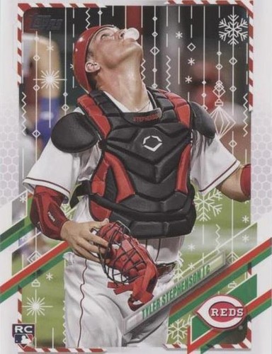 2021 Topps Holiday - Tyler Stephenson #HW141