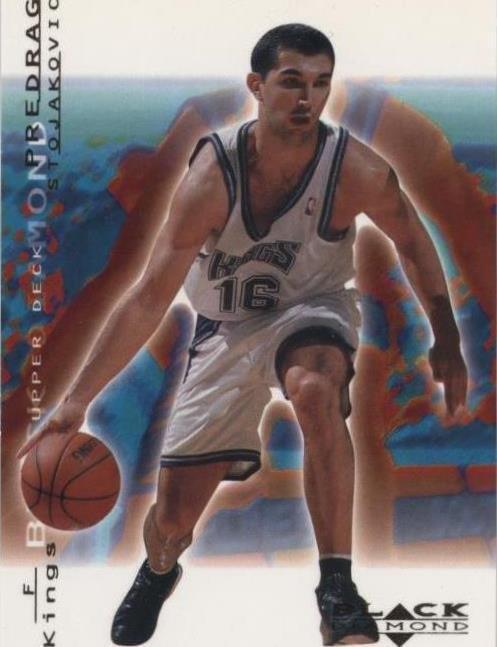 Diamante negro cubierta superior 2000-01 - Peja Stojakovic #72