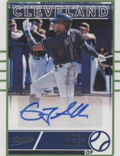 2020 Panini Chronicles - Greg Allen #CA-GA