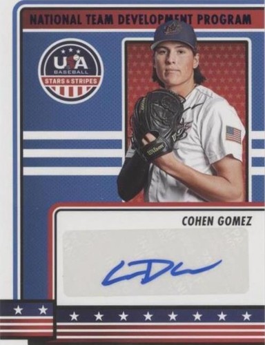 2023 Panini USA Baseball Stars & Stripes - Cohen Gomez #NTDP-CG