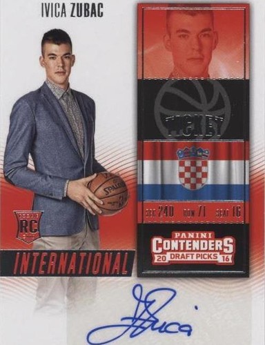 2016-17 Panini Contenders Draft Picks - Ivica Zubac #197