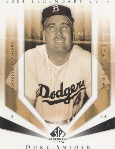 2004 SP Legendary Cuts - Duke Snider #29