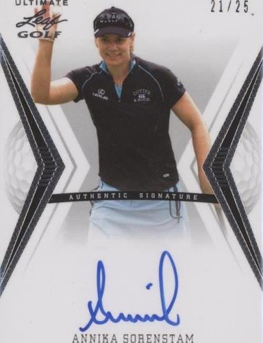 2012 Leaf Ultimate - Annika Sörenstam #BA-AS1