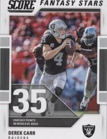 2017 Score Derek Carr #8