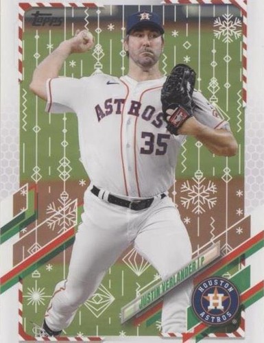 2021 Topps Holiday - Justin Verlander #HW160