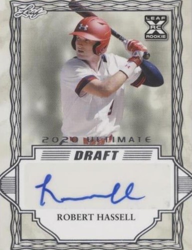 2020 Leaf Ultimate Draft - Robert Hassell #BA-RH1