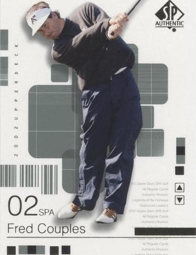 2002 SP Authentic - Fred Couples #4SPA