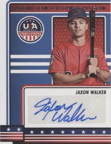2023 Panini USA Baseball Stars & Stripes - Jaxon Walker #NTDP-JW