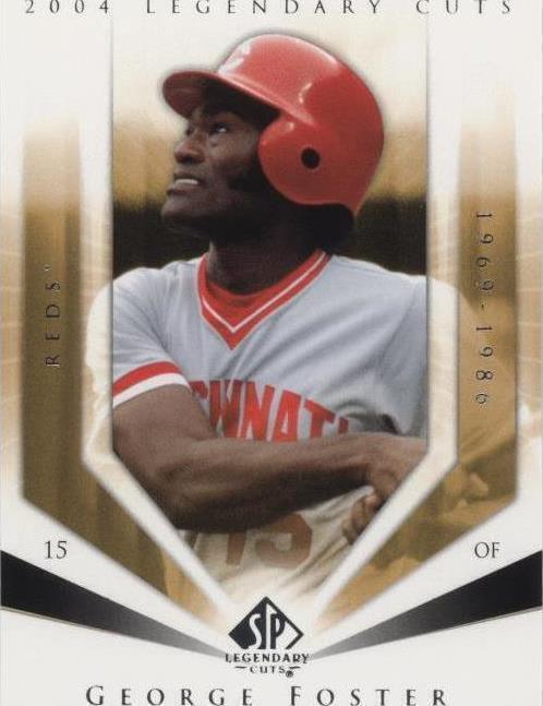 2004 SP Legendary Cuts - George Foster #44