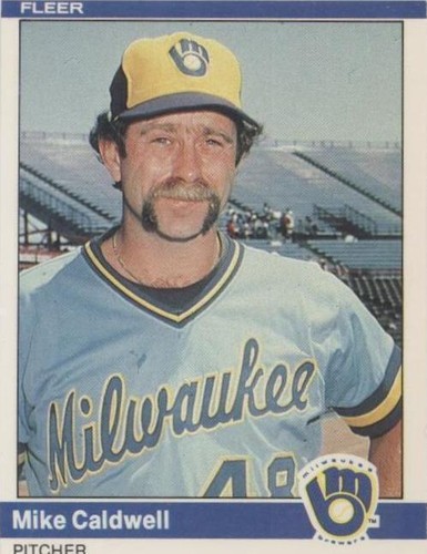 1984 Fleer - Mike Caldwell #196