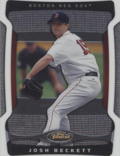 2009 Topps Finest - Josh Beckett #19
