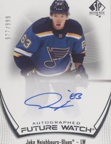 2021-22 SP Authentic - Jake Neighbours #146