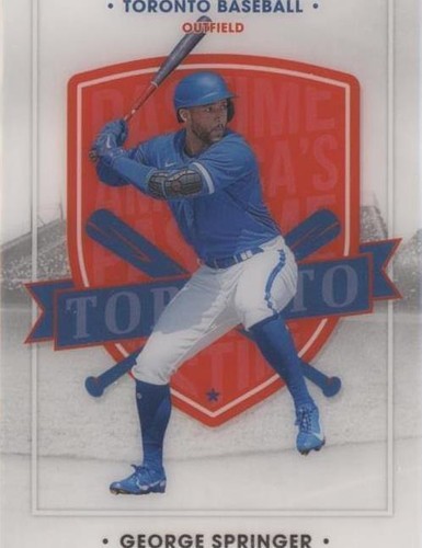 2021 Panini Chronicles - George Springer #25