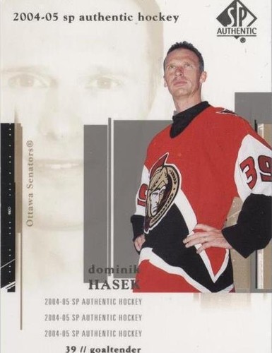 2004-05 SP Authentic - Dominik Hasek #64