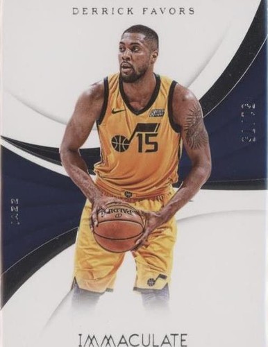 2017-18 Panini Immaculate Collection - Derrick Favors #34