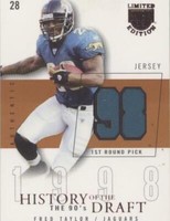 2003 Skybox L.E. Fred Taylor #HD-FT