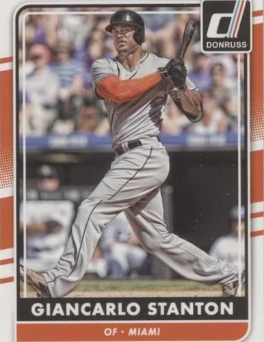 2016 Panini Donruss - Giancarlo Stanton #147