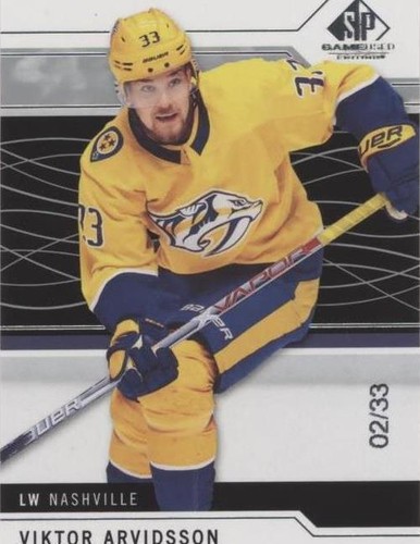 2018-19 Upper Deck SP Game Used - Viktor Arvidsson #49