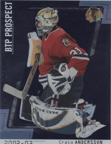 2002-03 In the Game Be A Player Between the Pipes - Craig Anderson #90