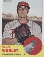 2012 Topps Heritage - Vance Worley #116