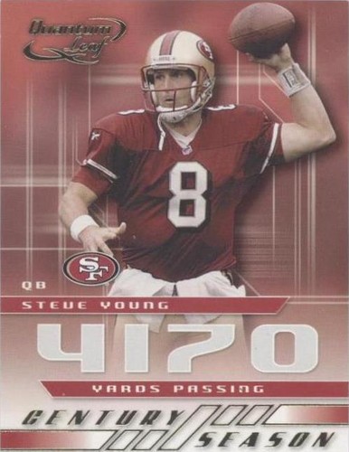 2001 Quantum Leaf Steve Young #CS - 20