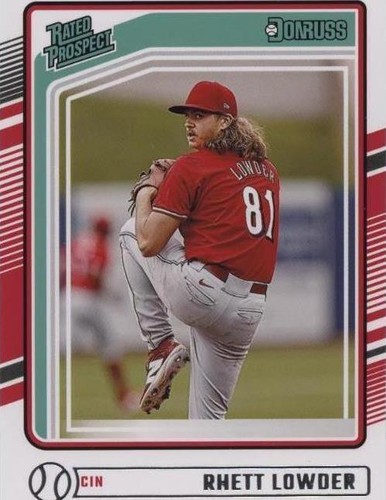 rhettのページです RHETT LOWDER 2024 FLAWLESS PATCH AUTOGRAPH SILVER REDS AUTO