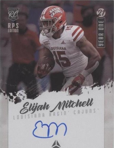 2021 Panini Luminance Elijah Mitchell #YS-EM
