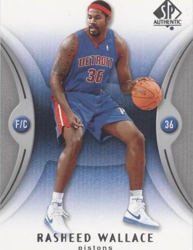 2006-07 SP Authentic - Rasheed Wallace #24