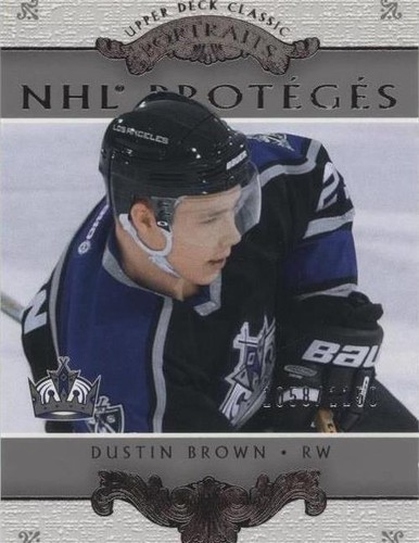 2003-04 Upper Deck Classic Portraits - Dustin Brown #171