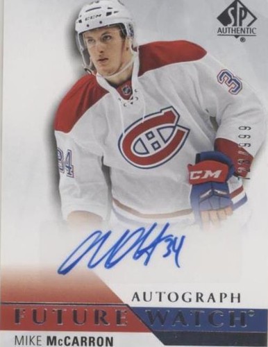 2015-16 SP Authentic - Mike McCarron #282