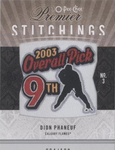 2009-10 O-Pee-Chee Premier - Dion Phaneuf #PS-DP