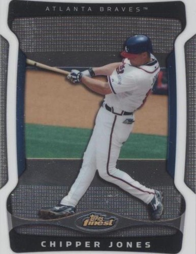 2009 Topps Finest - Chipper Jones #10
