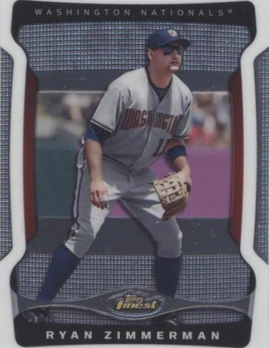 2009 Topps Finest - Ryan Zimmerman #76