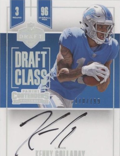 2017 Panini Contenders Kenny Golladay #DC-KG