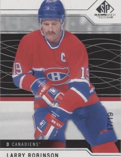 2018-19 Upper Deck SP Game Used - Larry Robinson #93