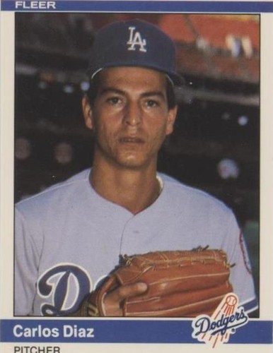1984 Fleer Update - Carlos Diaz #U-32