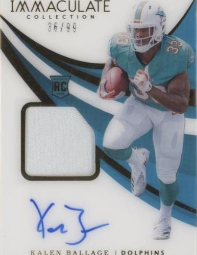 2018 Panini Immaculate Collection Kalen Ballage #125