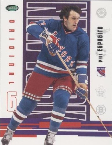 2003-04 Parkhurst Original Six New York Rangers - Phil Esposito #36