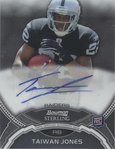 2011 Bowman Sterling Taiwan Jones #BSA-TJ