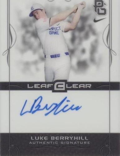 2015 Leaf Ultimate Draft - Luke Berryhill #BA-LB1