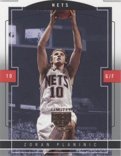 2003-04 Skybox Limited Edition - Zoran Planinic #138
