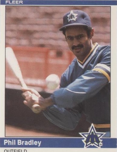 1984 Fleer Update - Phil Bradley #U-15