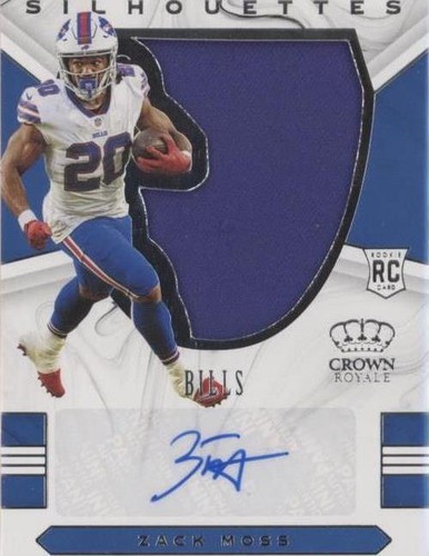 2020 Panini Chronicles Zack Moss #CSA-ZM