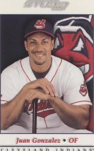 2001 Donruss Studio - Juan González #37